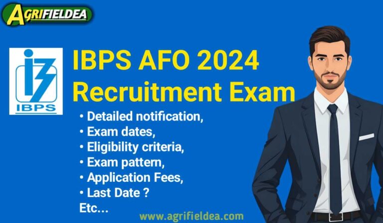 IBPS AFO 2024 Detailed notification, Exam dates, Eligibility, Exam pattern, PDF